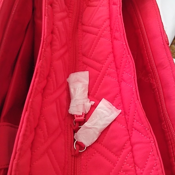 Vera Bradley Triple Compartment Travel Bag, Canyon Sunset Red - Picture 8 of 15